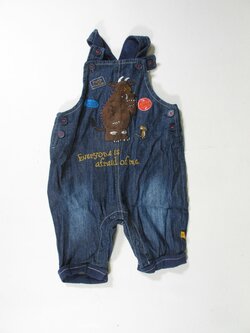 Džínový overal pro pro kluky modrý secondhand Džínový overal pro pro kluky modrý secondhand