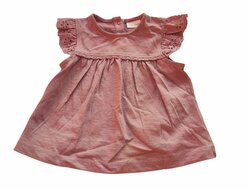 Fialové šaty s krajkou secondhand Next