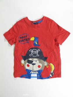 Triko pro kluky s obrázkem červené secondhand Triko pro kluky s obrázkem červené secondhand