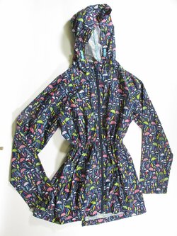 Šustáková bunda barevná obrázková secondhand Šustáková bunda barevná obrázková secondhand