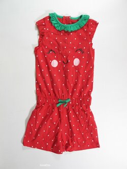 Letní overal s puntíkem pro holky secondhand Letní overal s puntíkem pro holky secondhand