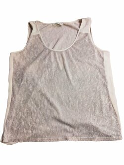 Růžové tílko pro dámy secondhand Oasis