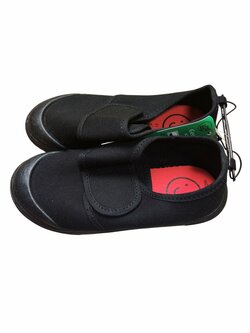 Tmavé boty pro holky na suchý zip outlet George Tmavé boty pro holky na suchý zip outlet George