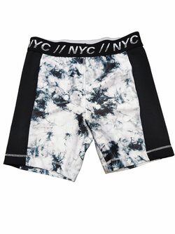 Elastické kraťasy s obrázkem pro holky secondhand NYC Elastické kraťasy s obrázkem pro holky secondhand NYC