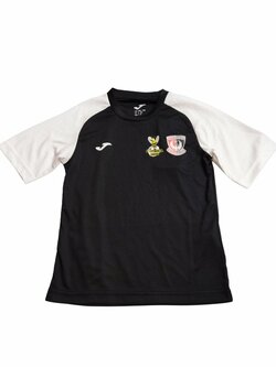 Černobílé fotbalové triko pro kluky outlet Joma