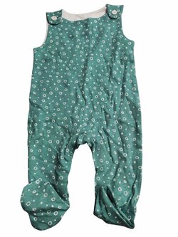 Tyrkysové dupačky s kolečky pro kluky secondhand 