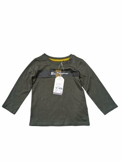 Zelené triko s dlouhým rukávem pro kluky outlet Zelené triko s dlouhým rukávem pro kluky outlet