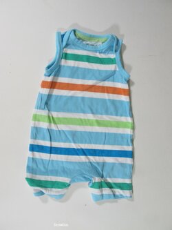 Letní overal pro kluky s pruhy secondhand Letní overal pro kluky s pruhy secondhand