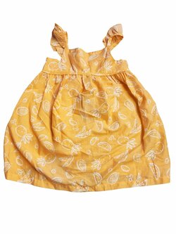 Oranžové šaty na ramínkách s volánky outlet Primark Oranžové šaty na ramínkách s volánky outlet Primark