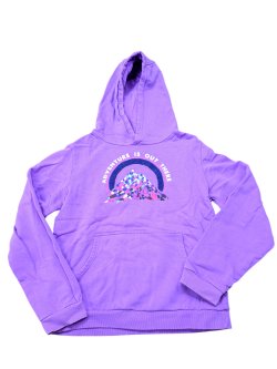 Fialová mikina s kapucí pro holky secondhand  secondhand Mountain Warehouse