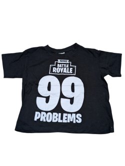 Černé triko Fortnite secondhand -