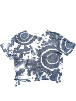 Šedo krémový batikovaný topík pro holky secondhand secondhand M&CO-Kylie