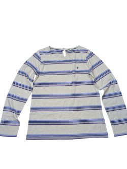 Pruhované triko s dlouhým rukávem secondhand -