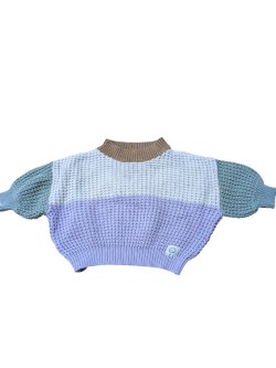 Více barevný teplý svetr pro kluky secondhand  secondhand George