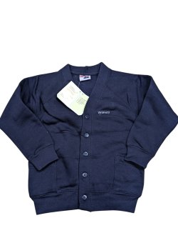 Tmavě modrý společenský kardigan pro kluky outlet secondhand -