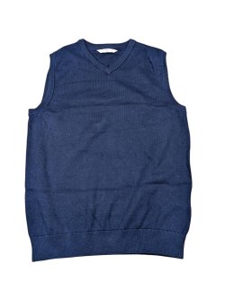 Tmavě modrá vestička pro kluky secondhand Marks & Spencer