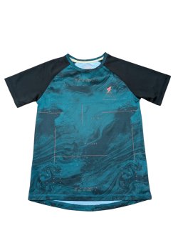 Tmavé sportovní triko pro kluky secondhand Rebel-primark