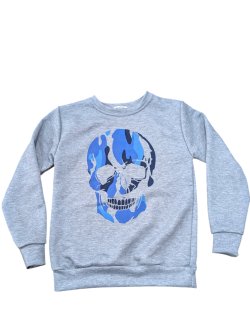 Šedá mikina s obrázkem pro kluky secondhand Urban