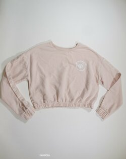 Sv růžová mikina pro holky , crop secondhand Sv růžová mikina pro holky , crop secondhand