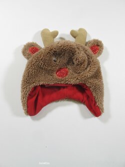 Hnědá čepice Sob second hand Hnědá čepice Sob second hand