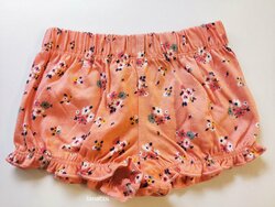Kraťasy pro holky růžové s květinami secondhand Kraťasy pro holky růžové s květinami secondhand