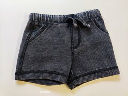 Kraťasy pro kuky černo-šedé s pruhy secondhand Kraťasy pro kuky černo-šedé s pruhy secondhand