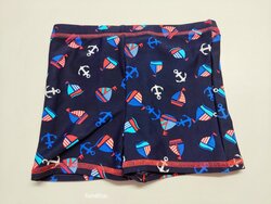 Chlapecké plavky modré s obrázky secondhand Chlapecké plavky modré s obrázky secondhand