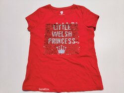 Červené triko pro holky secondhand Červené triko pro holky secondhand