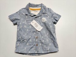 Pruhovaná košile s trikem set pro kluky outlet Pruhovaná košile s trikem set pro kluky outlet