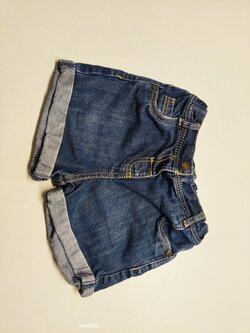 Džínové kraťasy pro holky secondhand Džínové kraťasy pro holky secondhand