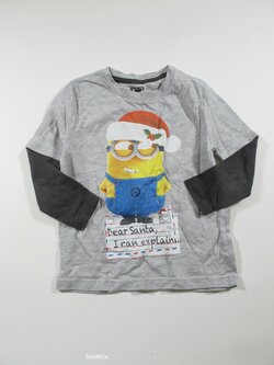 Šedé triko Mimoni second hand Šedé triko Mimoni second hand