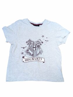 Šedé triko Harry Potter pro kluky secondhand Primark
