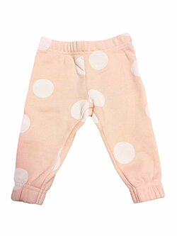 Růžové tepláky s puntíky pro holky secondhand Primark Růžové tepláky s puntíky pro holky secondhand Primark