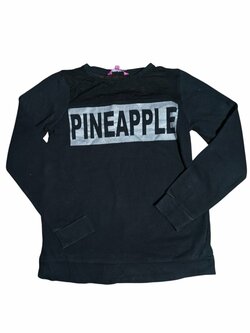černá mikina pro holky secondhand pineapple 