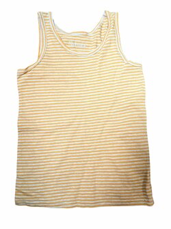 Pruhované tílko žluto šedé pro kluky secondhand Nutmeg Pruhované tílko žluto šedé pro kluky secondhand Nutmeg