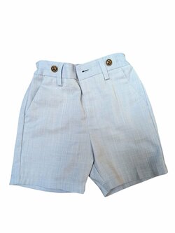 Světlé modré kraťasy žíhané pro holky secondhand Next