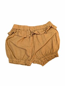 Okrové kraťasy s volánky pro holky secondhand TU Okrové kraťasy s volánky pro holky secondhand TU