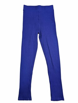 Modré elasťáky v manšestrovém stylu pro holky outlet girlswear Modré elasťáky v manšestrovém stylu pro holky outlet girlswear