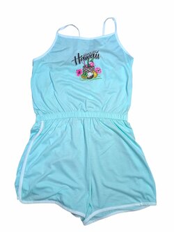 Tyrkysový overal s obrázkem pro holky outlet Primark Tyrkysový overal s obrázkem pro holky outlet Primark