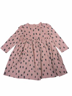 růžové šaty s puntíky pro holky outlet MaS růžové šaty s puntíky pro holky outlet MaS