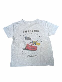 světle šedé tričko pro kluky Blesk McQueen Secondhand Primark světle šedé tričko pro kluky Blesk McQueen Secondhand Primark