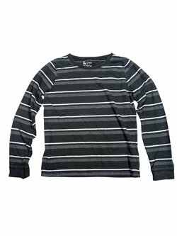 Tmavé triko pruhované pro kluky secondhand TU Tmavé triko pruhované pro kluky secondhand TU