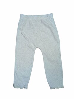 Světle šedé žíhané kalhoty pro holky secondhand George