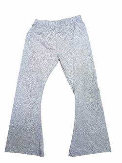 Šedé kalhoty zvonáče pro holky secondhand Shein Šedé kalhoty zvonáče pro holky secondhand Shein