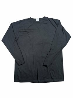 Černé triko s dlouhým rukávem pro kluky secondhand Fruit of the Loom Černé triko s dlouhým rukávem pro kluky secondhand Fruit of the Loom