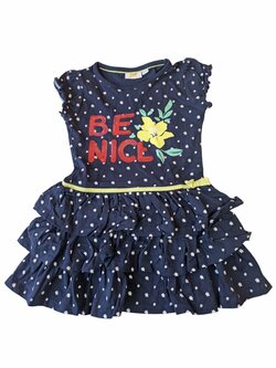 Tmavé šaty s obrázkem kytkované pro holky secondhand Kids Tmavé šaty s obrázkem kytkované pro holky secondhand Kids