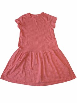 Růžové šaty s puntíky pro holky secondhand basic needs Růžové šaty s puntíky pro holky secondhand basic needs