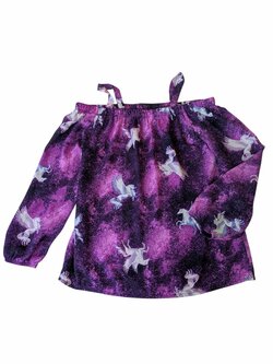 Barevná halenka s pegasem pro holky secondhand Destination Barevná halenka s pegasem pro holky secondhand Destination