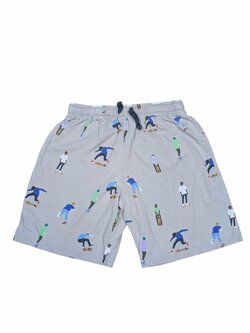 Šedé kraťasy s obrázky pro kluky secondhand M&S