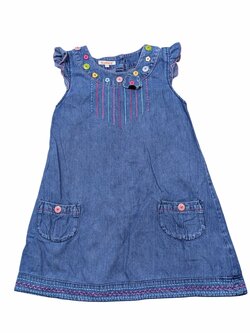 Džínové šaty pro holky secondhand bluezoo